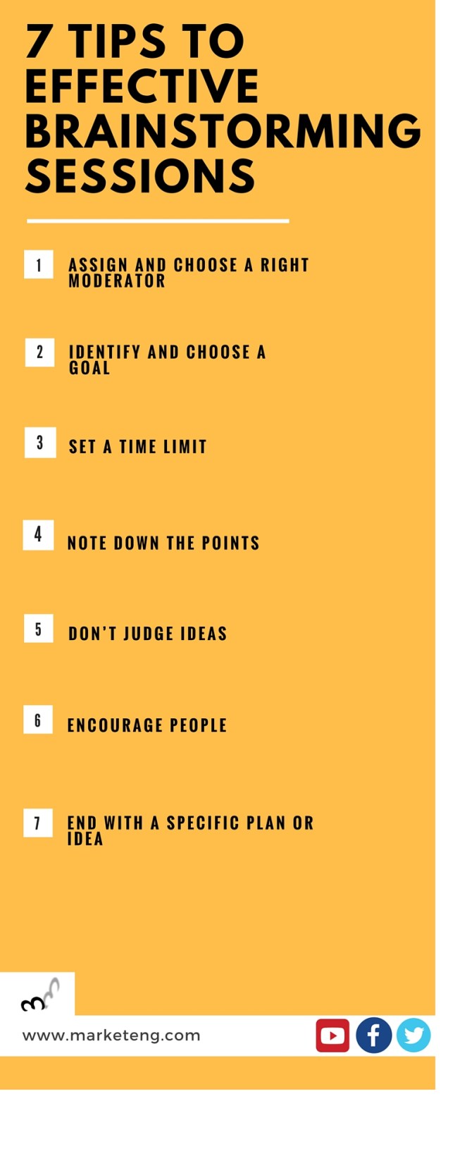 7 tips to effective brainstorming sessions